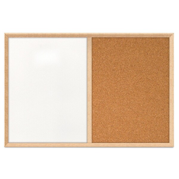 Enclosed Corkboard, 1 Door, 18"x24", 4" Fra, UV3421-BRONZE-FORBO